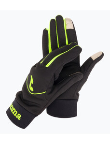 Rękawiczki do biegania Joma Tactile Running black/green fluor