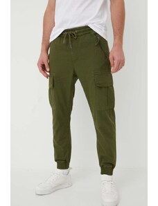 Alpha Industries spodnie bawełniane Ripstop Jogger kolor zielony 116201.142