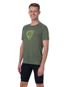 Męska koszulka do biegania Kilpi WYLDER-M khaki