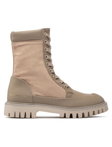 Trapery Tommy Hilfiger Th Casual Lace Up Boot FW0FW06549 Beige AEG