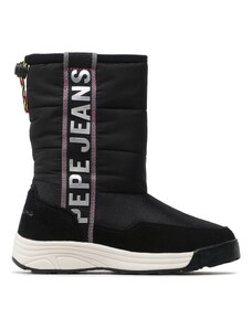 Śniegowce Pepe Jeans Jarvis Young PGS50183 Black 999