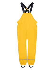 Schmuddelwedda Spodnie przeciwdeszczowe w kolorze żółtym