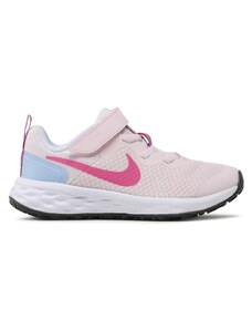 Buty do biegania Nike Revolution 6 Nn (PSV) DD1095 600 Różowy