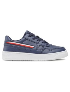 Sneakersy Tommy Hilfiger Stripes Low Cut Lace-Up Sneaker T3X9-32848-1355 S Blue 800