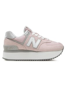 Sneakersy New Balance WL574ZSE Różowy