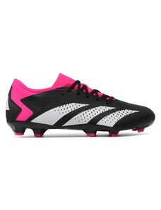 Buty adidas Predator Accuracy.3 Low Firm Ground Boots GW4602 Core Black/Cloud White/Team Shock Pink 2