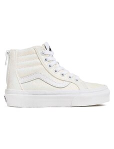 Sneakersy Vans Sk8-Hi Zip VN0005VSWHT1 Glitter White