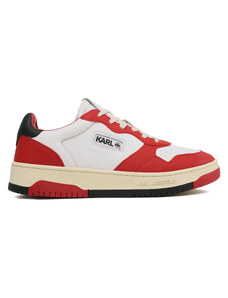 Sneakersy KARL LAGERFELD KL53020 White/Red