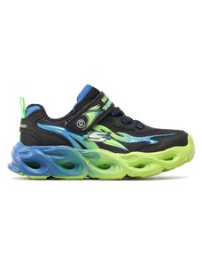 Sneakersy Skechers Heat-Flux 400103L/BBLM Blk/Blue/Lime