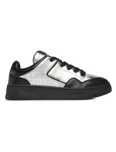Sneakersy Karl Lagerfeld Jeans KLJ53020 Mid Grey Lthr W/Black