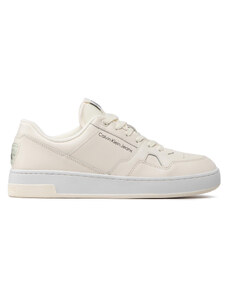 Sneakersy Calvin Klein Jeans Basket Cupsole Lacup Low YM0YM00497 Off White 01V