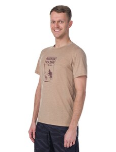 Męska koszulka outdoorowa Kilpi GAROVE-M beżowa