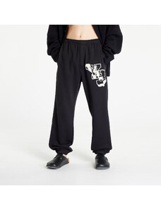 Męskie spodnie dresowe Y-3 Graphic French Terry Pants Black