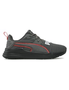 Sneakersy Puma Wired Run Pure Jr 390847 04 Shadow Gray/Red/Puma Black