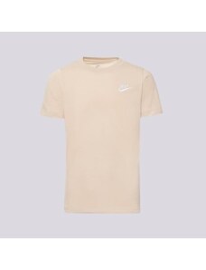 Nike T-Shirt Nike Sportswear Boy Dziecięce Odzież T-shirty AR5254-126 Beżowy