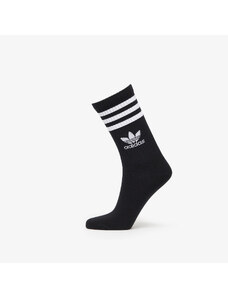 Męskie skarpety adidas Originals Mid Cut Crew Socks 3-Pack White/ Medium Grey Heather/ Black