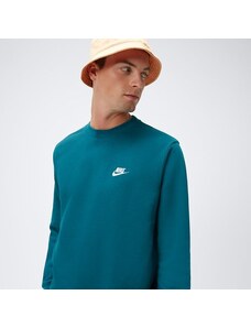Nike Bluza Nike Sportswear Club Fleece Męskie Ubrania Bluzy BV2662-381 Zielony