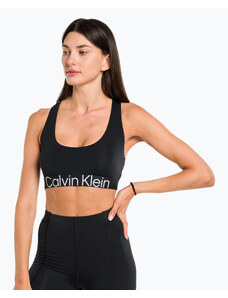 Biustonosz fitness Calvin Klein Medium Support black beauty