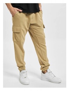 Męskie spodnie dresowe DEF Ozan - beż