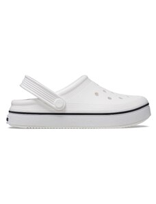 Klapki Crocs Crocs Crocband Clean Clog Kids 208477 White 100