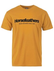 Żółty t-shirt męski Horsefeathers Quarter