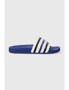 adidas Originals klapki Adilette męskie kolor niebieski IG7500