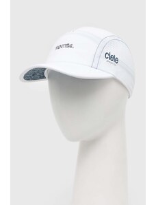 Ciele Athletics czapka z daszkiem GOCap SC - WWM CLGCSCWCMTL.WH001 kolor biały z nadrukiem