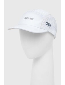 Ciele Athletics czapka z daszkiem GOCap SC - WWM CLGCSCWCCHX.WH001 kolor biały z nadrukiem