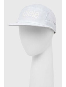 Ciele Athletics czapka z daszkiem kolor biały z nadrukiem