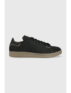 adidas Originals sneakersy zamszowe Stan Smith Recon kolor czarny IG2476-CZARNY