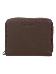 Marc O´Polo Skórzany portfel w kolorze brązowym - 14 x 11 x 2,5 cm