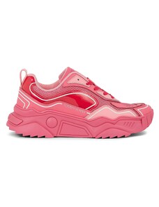 Sneakersy Tommy Jeans Tjw Chunky Runner Monocolor Lc EN0EN02263 Pink Alert THW