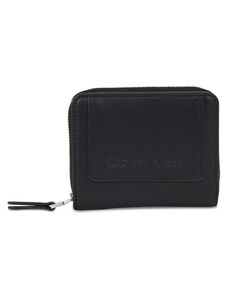 Portfel damski Calvin Klein Ck Set Zip Around W/Flap Md K60K611099 Ck Black BAX