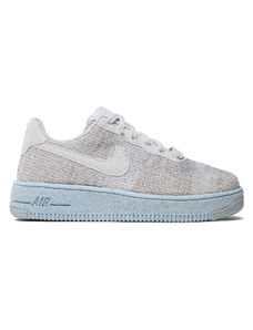 Nike Sneakersy AF1 Crater Flyknit (GS) DH3375 101 Szary