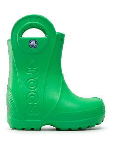 Crocs Kalosze Handle It Rain Boot Kids 12803 Zielony