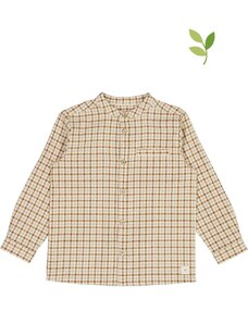 Wheat Koszula "Willum" w kolorze beżowo-jasnobrązowym