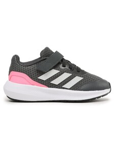 adidas Sneakersy Runfalcon 3.0 Sport Running Elastic Lace Top Strap Shoes HP5873 Szary