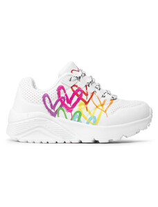 Skechers Sneakersy Love Brights 314061L/WMLT Biały