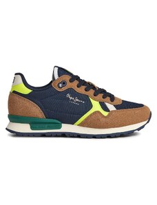 Pepe Jeans Sneakersy PBS30576 Brązowy