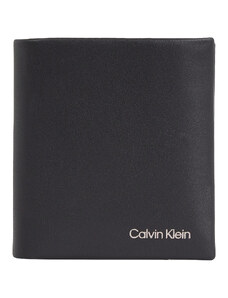 Portfel męski Calvin Klein Ck Concise Trifold 6Cc W/Coin K50K510593 Ck Black BAX