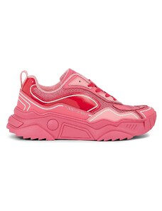 Tommy Jeans Sneakersy Tjw Chunky Runner Monocolor Lc EN0EN02263 Różowy