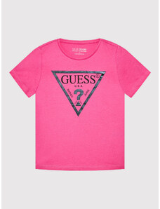 Guess T-Shirt K73I56 K8HM0 Różowy Regular Fit