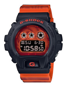 G-Shock Zegarek DW-6900TD-4ER Pomarańczowy