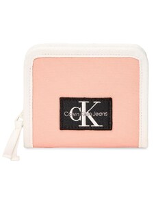 Calvin Klein Jeans Portfel dziecięcy Colour Blocking Velcro Wallet IU0IU00452 Różowy