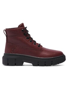 Timberland Botki Greyfield Leather Boot TB0A5PW9C601 Bordowy