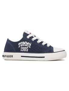 Tommy Hilfiger Trampki Varisty Low Cut Lace-Up Sneaker T3X9-32833-0890 M Granatowy