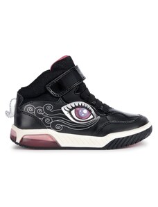 Sneakersy Geox J Inek Girl J36ASB 0NFEW C0922 M Black/Fuchsia