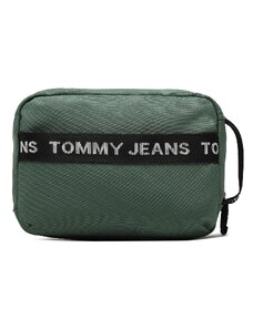 Tommy Jeans Kosmetyczka Tjm Essential Nylon Washbag AM0AM11222 Zielony