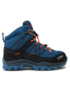 Trekkingi CMP Kids Rigel Mid Trekking Shoe Wp 3Q12944 Dusty Blue/Flash Orange 58MN