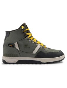 Lacoste Sneakersy T-Clip Winter Mid 746SMA0086 Khaki